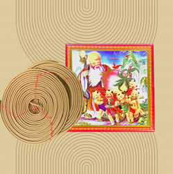 Nhang khoanh thảo dược Ông Thọ