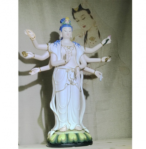 TƯỢNG QUAN ÂM 8 TAY