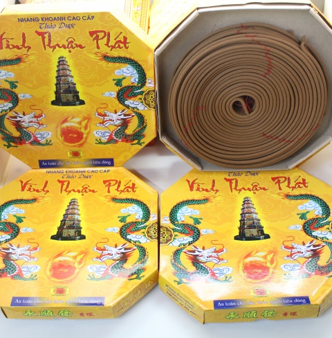 NHANG KHOANH TRẦM HƯƠNG CAO CẤP 3 NGÀY(VÒNG TO) 